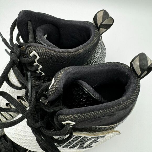 NIKE | Men's size‎ 10 Cleats Black/White Lunarbeast Strike Pro TD Football Shoes - Picture 6 of 9